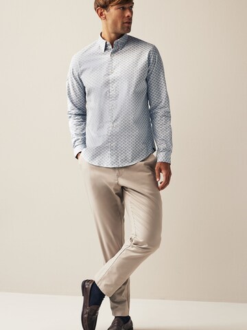 Next - Ajuste regular Camisa en azul