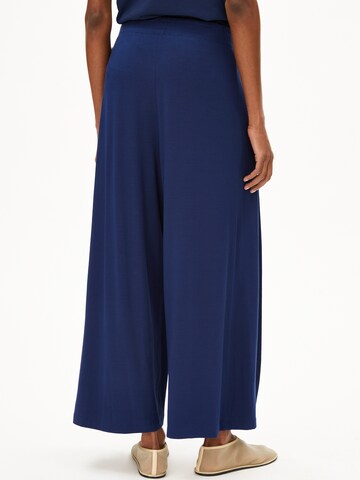 ARMEDANGELS Wide leg Pantalon in Blauw