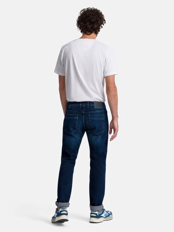 PIERRE CARDIN Slimfit Jeans 'Antibes' in Blauw