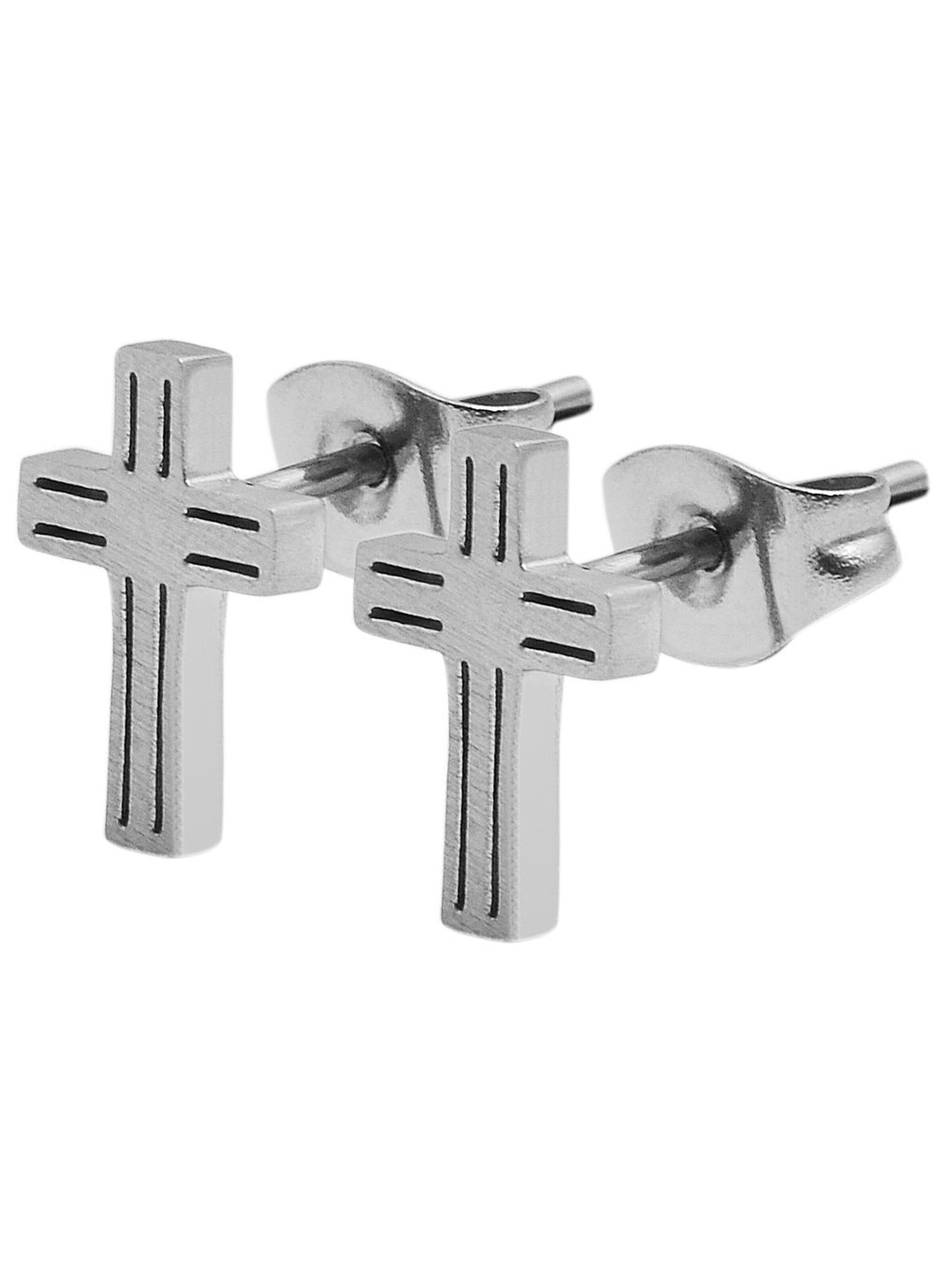 Akzent Jewelry Set 'Edelstahl silber' in Silver