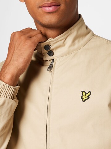 Lyle & Scott Prechodná bunda 'Harrington' - Béžová