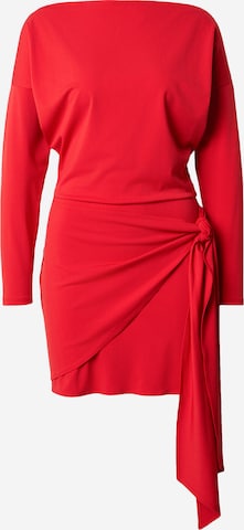 raudona Abercrombie & Fitch Suknelė: priekis