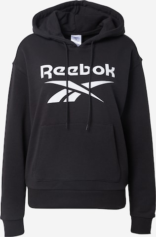 Reebok Sport قميص رياضي 'Identity' بـ أسود: الأمام