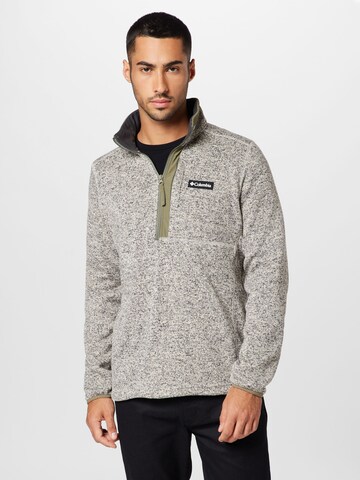 Pull-over de sport 'Weather' COLUMBIA en gris : devant