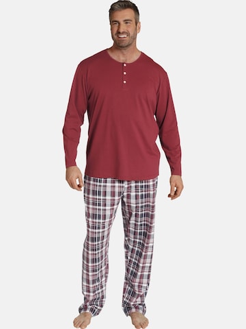 Charles Colby Long Pajamas in Blue: front