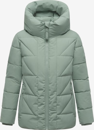MARIKOO Winterjacke 'Kuschelnasee 16' in mint, Produktansicht