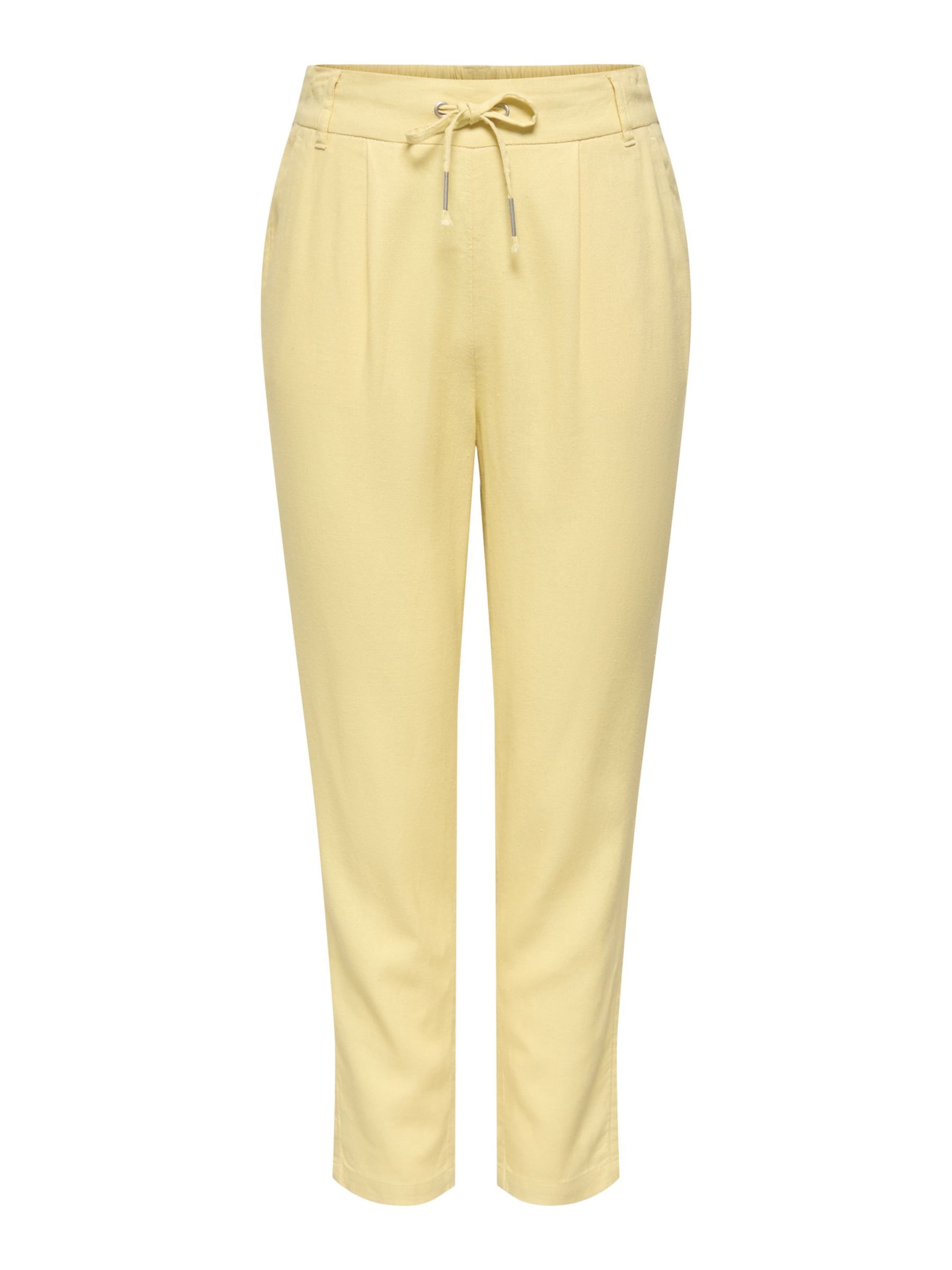 Pantalon à pince 'ONLGoa Poptrash' ONLY en jaune : devant