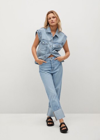 MANGO Loosefit Jeans 'Angy' in Blau