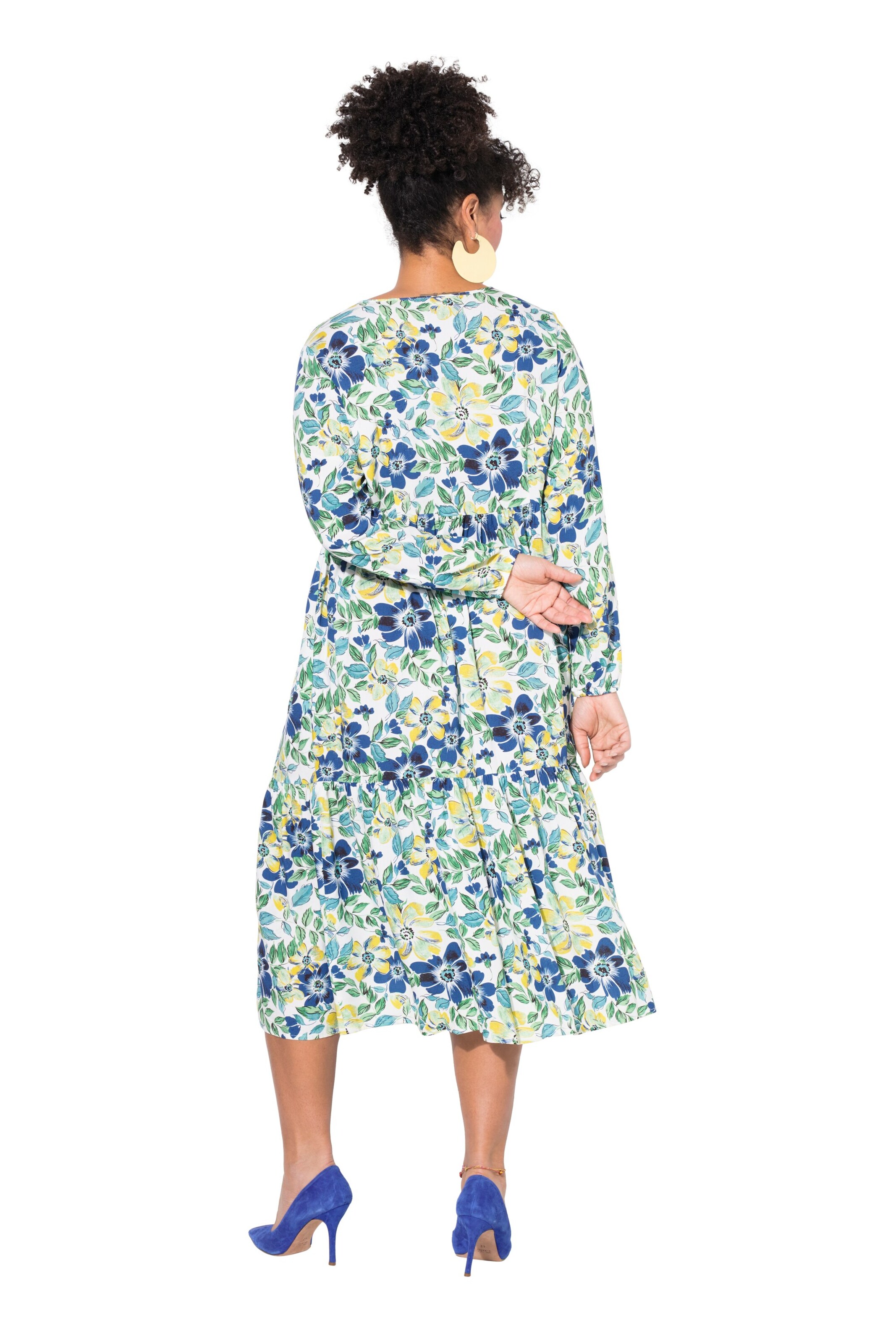 MIAMODA Dress in Mixed colours