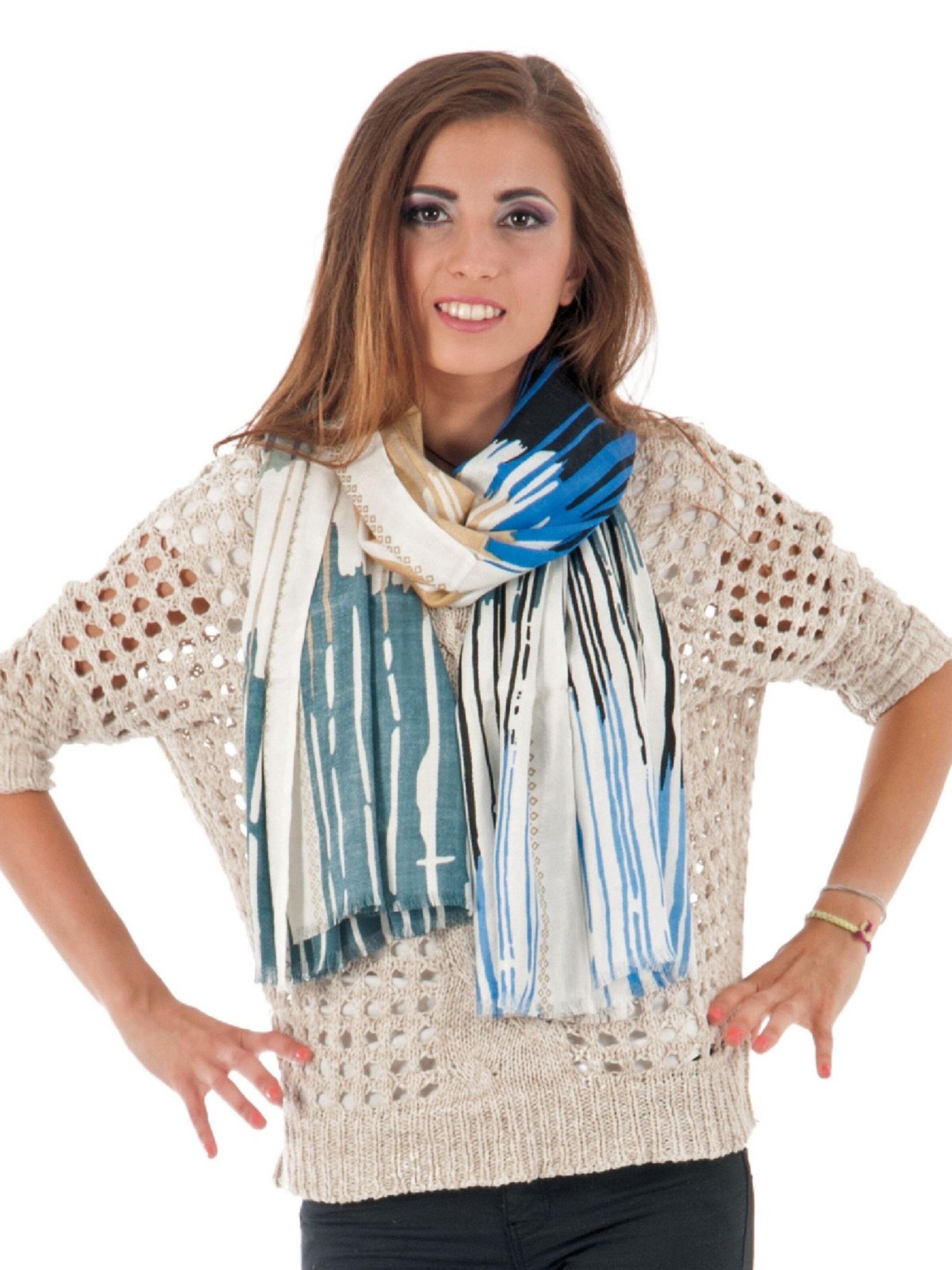 Sunsa Wrap 'Sunsa' in Blue