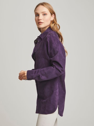 Chemisier Ikigai the City en violet