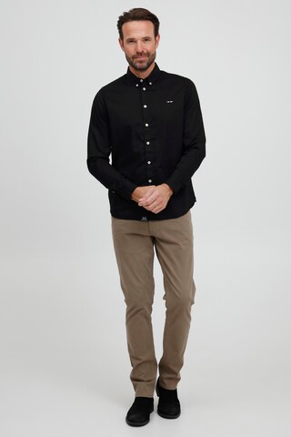 FQ1924 - Regular Fit Camisa 'Halvar' em preto
