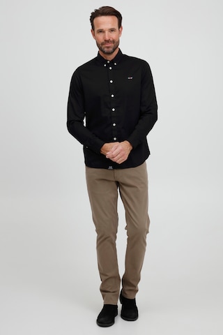 FQ1924 Regular fit Button Up Shirt 'Halvar' in Black