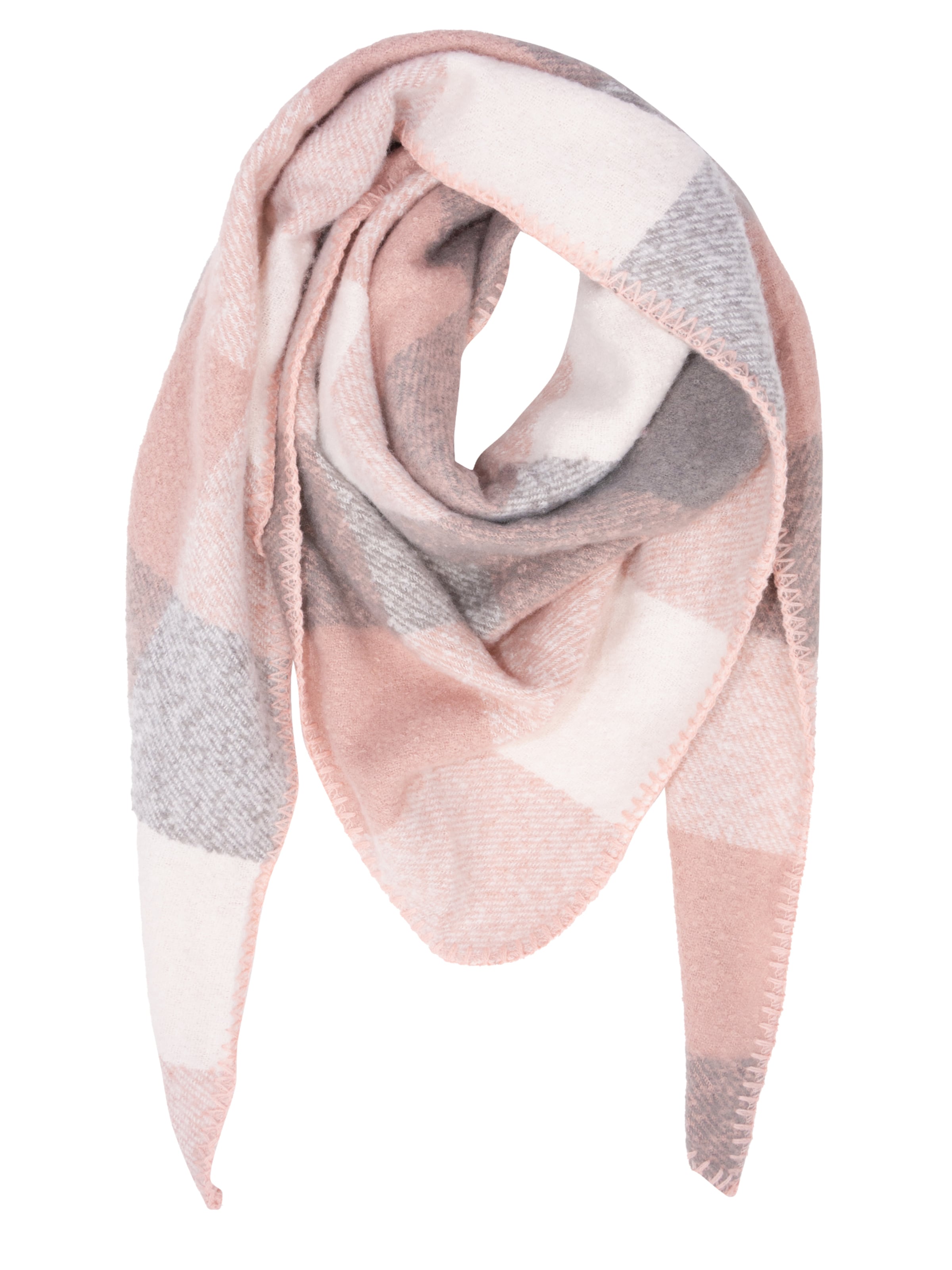 Seasons of April Schal 'Greta' in Pink: Vorderseite