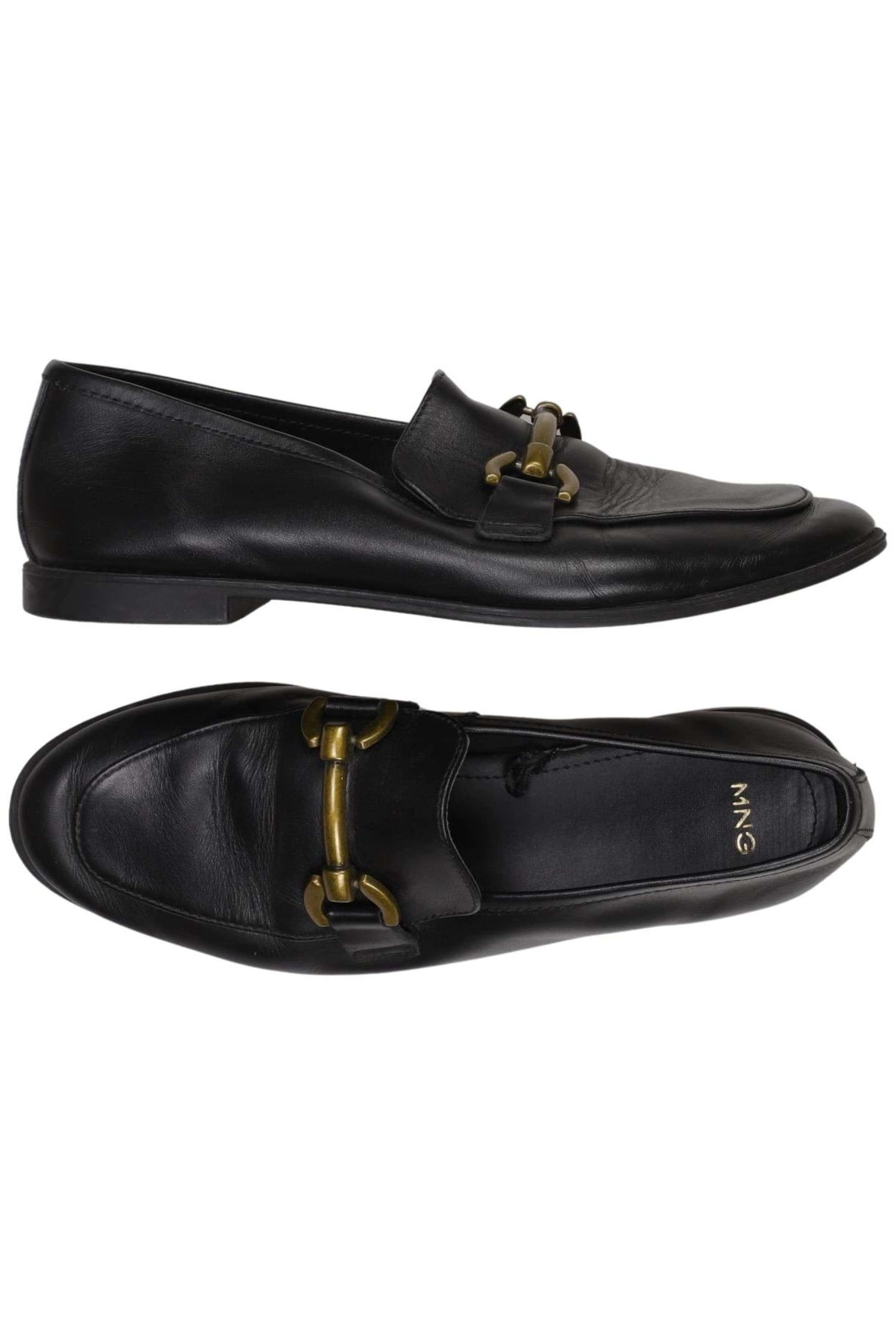 MANGO Flats & Loafers in 35 in Black: front