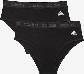 ADIDAS SPORTSWEAR Športové nohavičky ' Sport Solid Cotton ' - Čierna: predná strana
