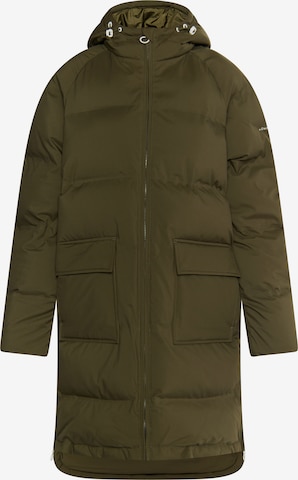 DreiMaster Maritim Raincoat in Green: front