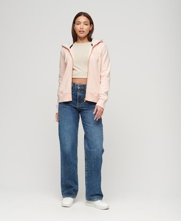 Veste de survêtement Superdry & Co en rose