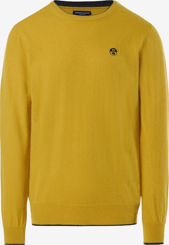 North Sails Sweater in Yellow: front