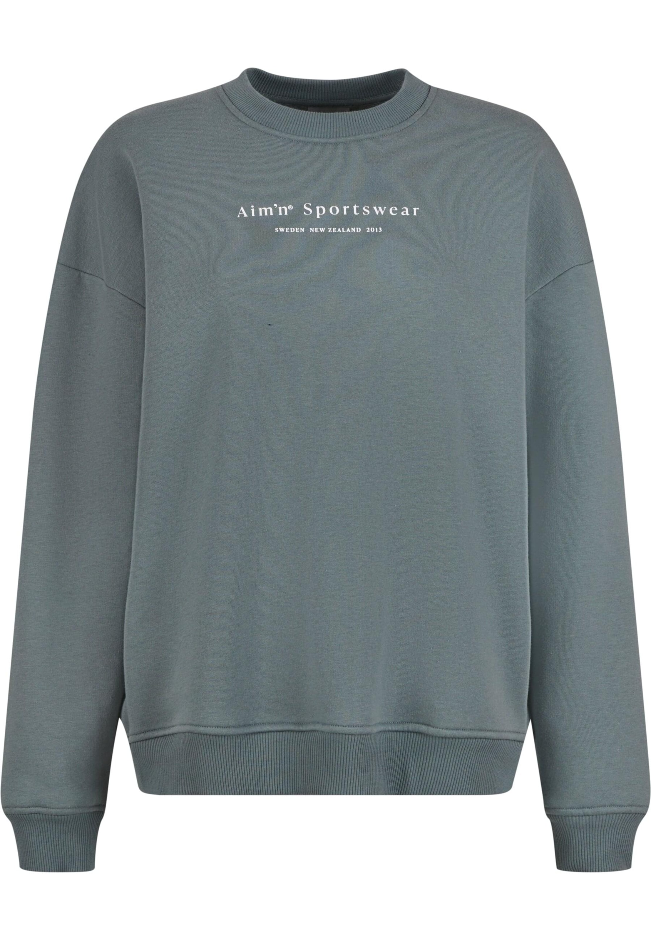 Aim'n Sweatshirt in Grey: front