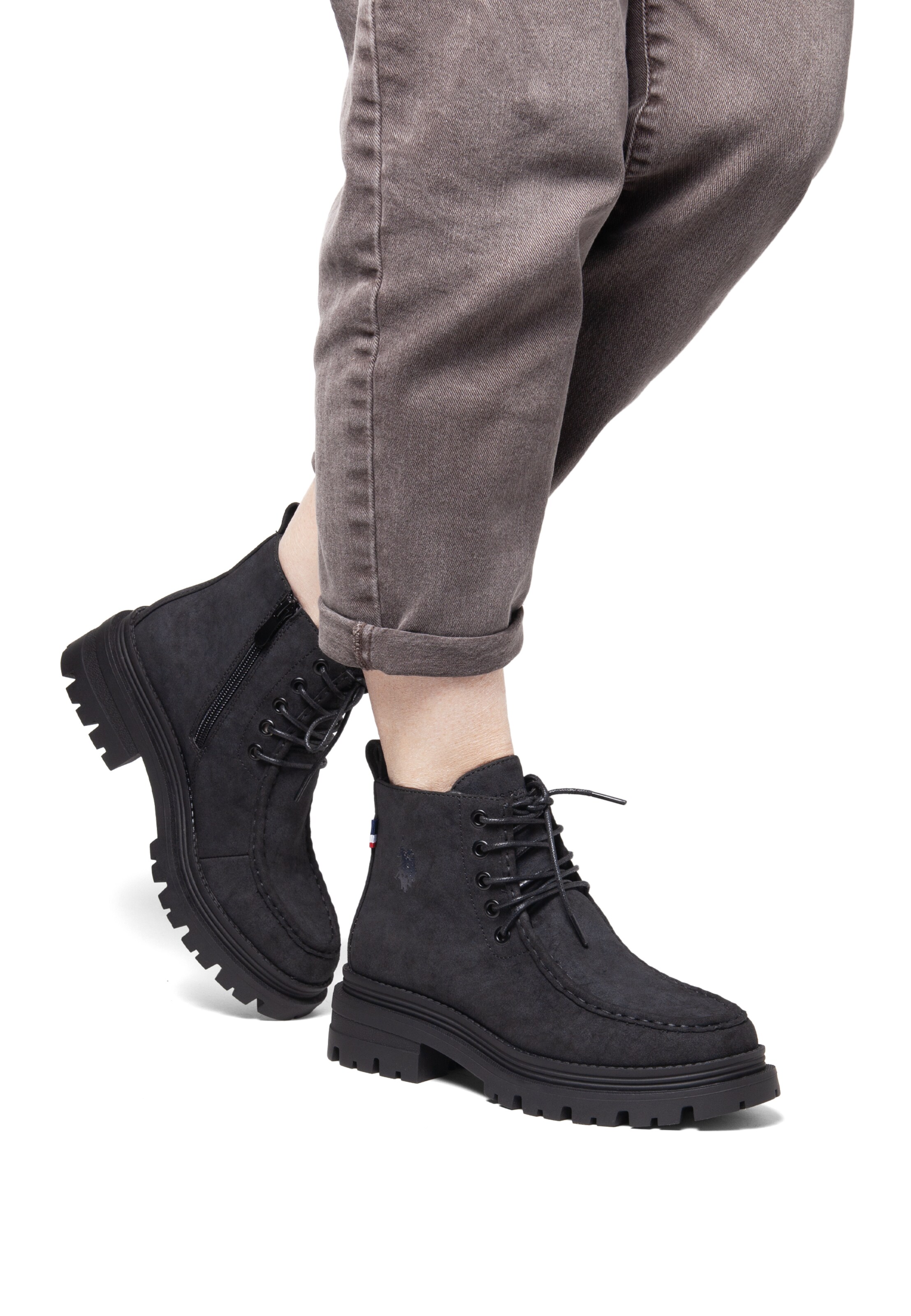 U.S. POLO ASSN. Boots in Black