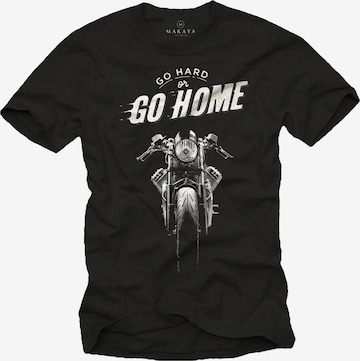MAKAYA Shirt in Black: front