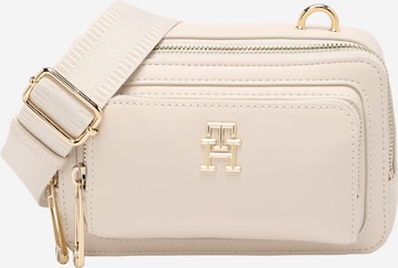 TOMMY HILFIGER - Bolso de hombro en beige: frente