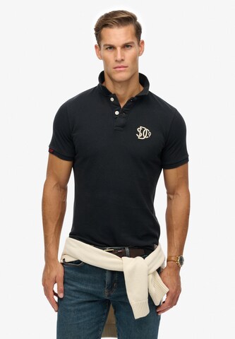 T-Shirt Superdry en bleu : devant