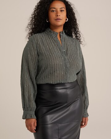 WE Fashion Bluse i grøn