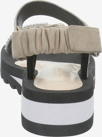 GERRY WEBER SHOES Sandals 'Geli 01' in Beige