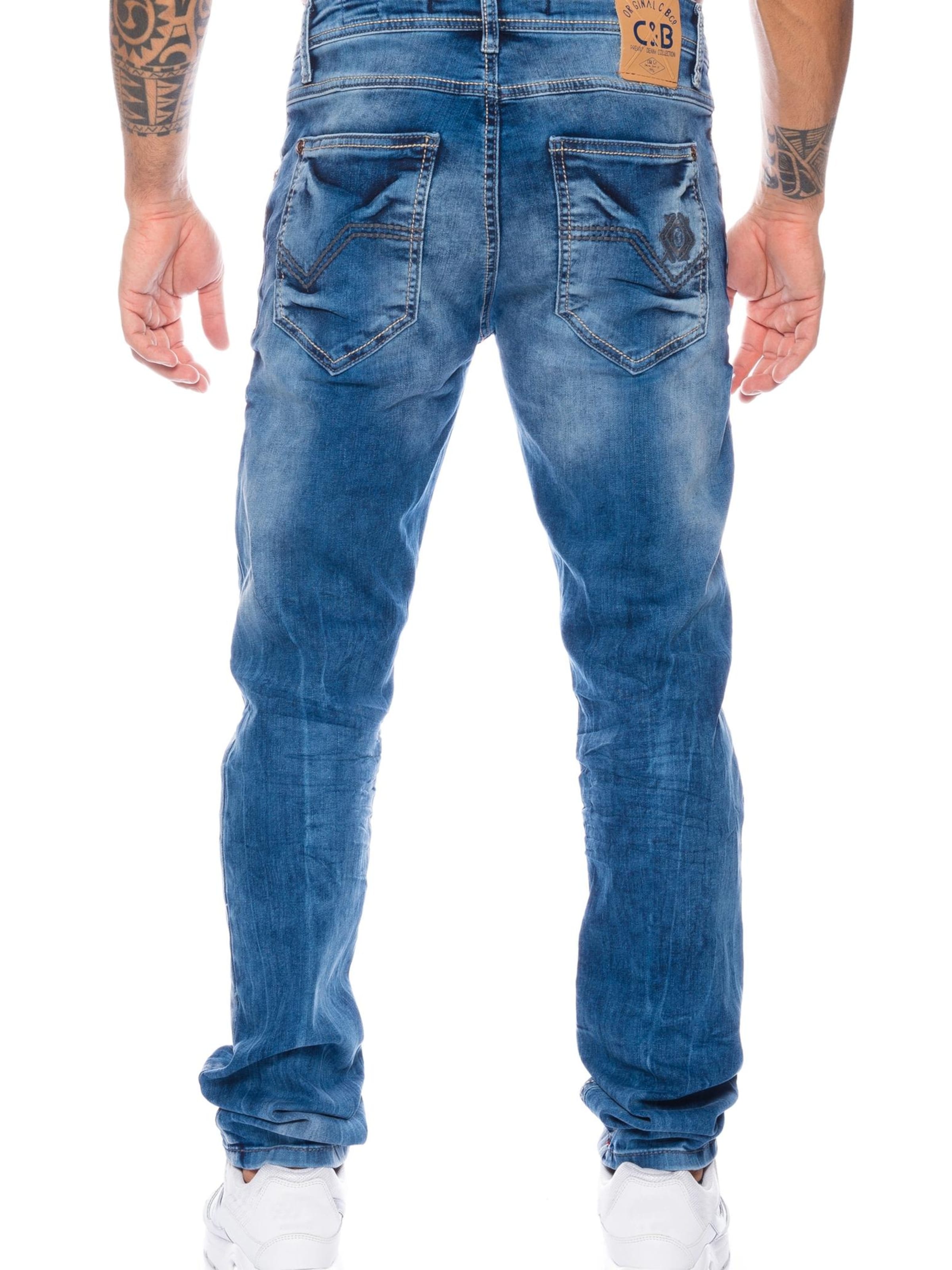 CIPO & BAXX Slim fit Jeans 'BJ319' in Blue