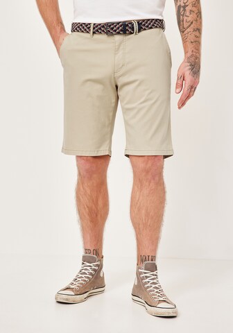 REDPOINT Slim fit Chino Pants 'Surrey' in Beige: front