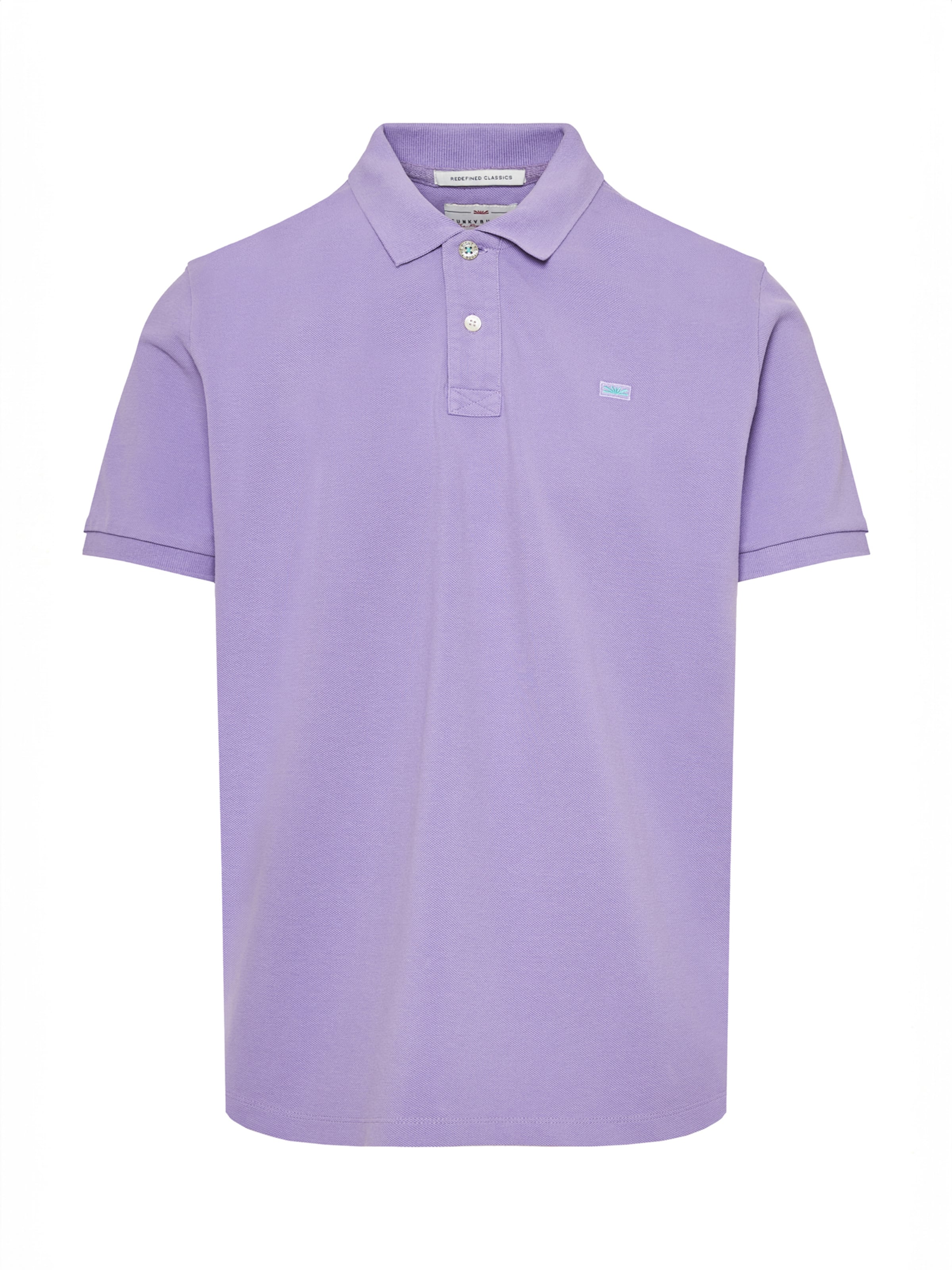 Funky Buddha Shirt in Lila: voorkant