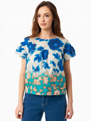 Organication Blouse in Mixed colours: front