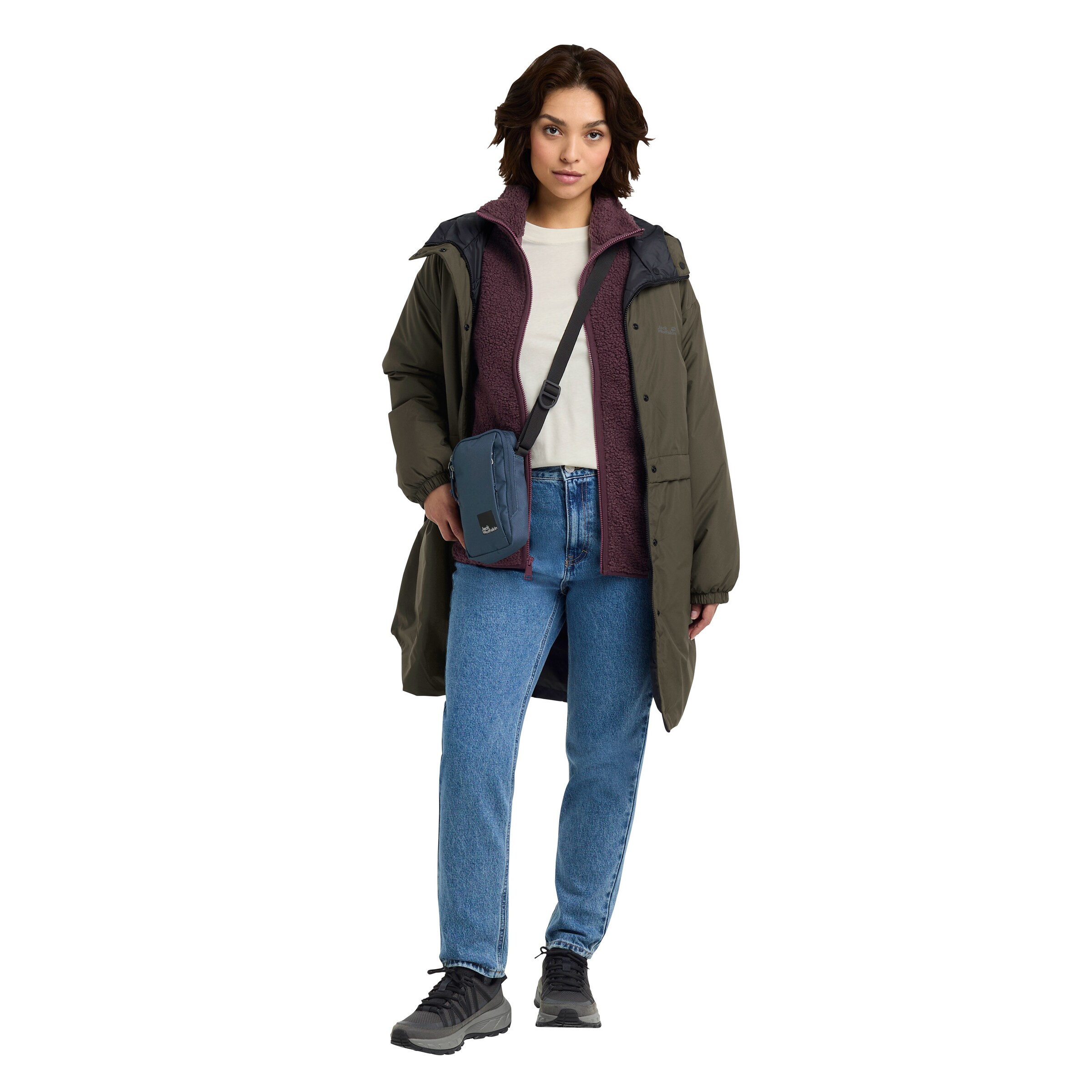 JACK WOLFSKIN Performance Jacket in Green