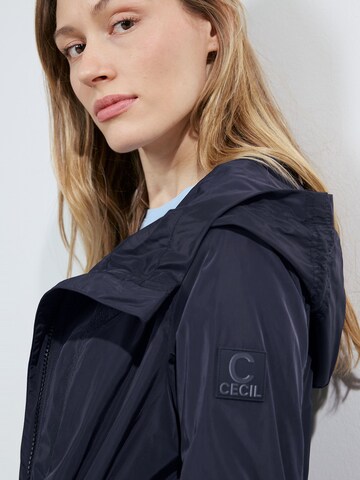 CECIL Between-Seasons Coat 'Memory' in Blue