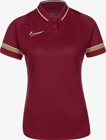NIKE Funktionsshirt 'Academy 21' in Rot: Vorderseite