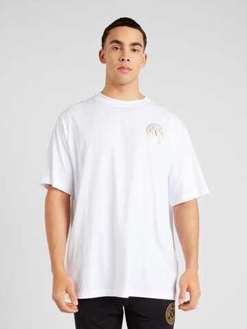 T-Shirt '76UP607' Versace Jeans Couture en blanc : devant
