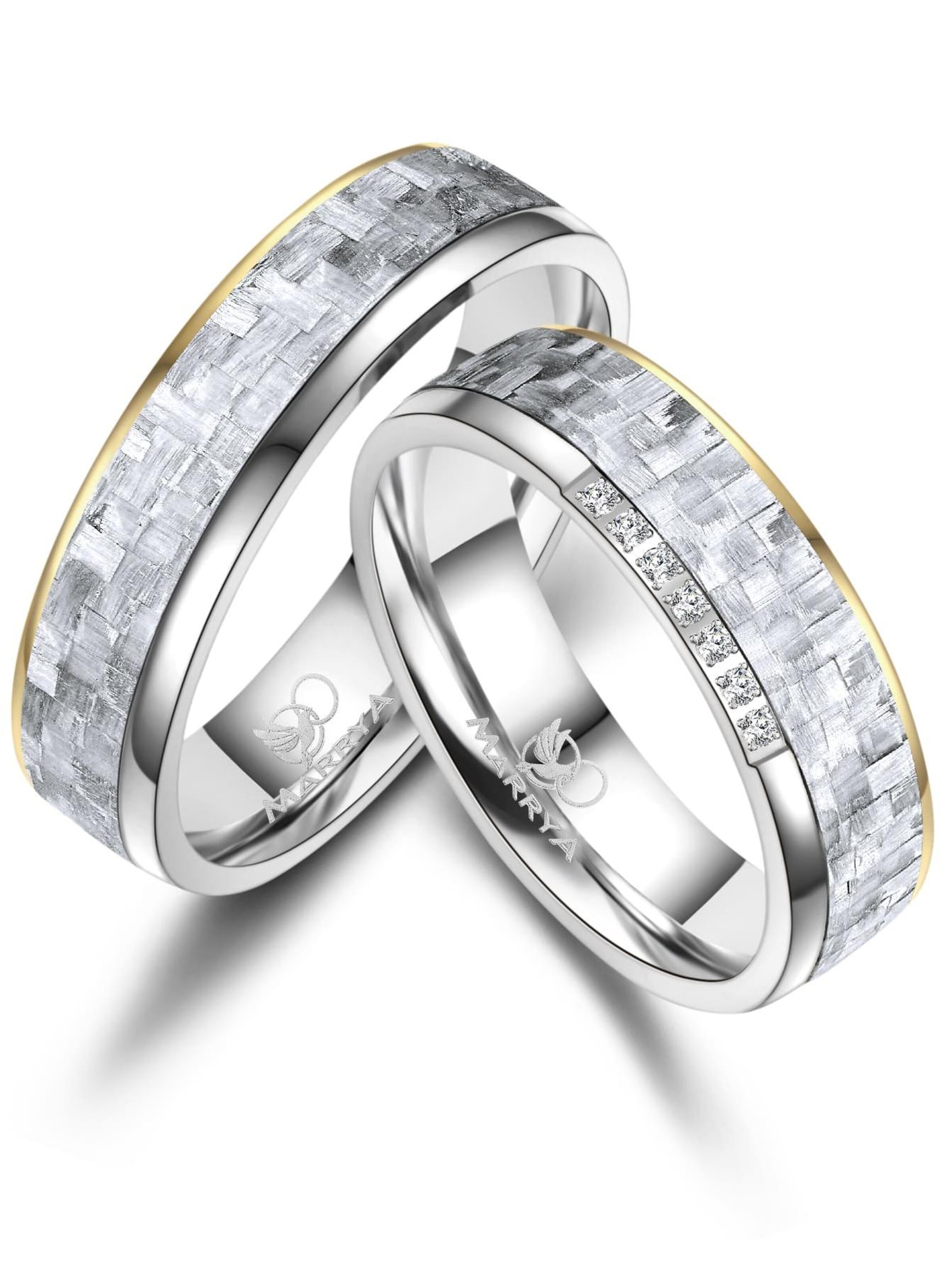 MARRYA Ring 'MARRYA CA-09'‌‌ in Silber