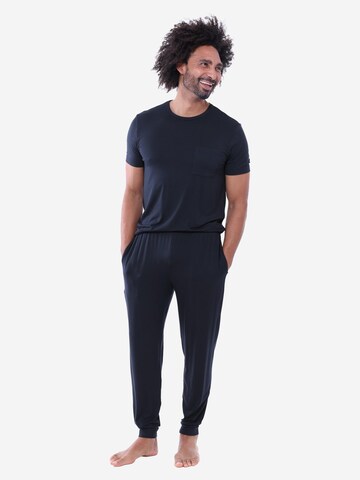 Mey Pajama short 'Jefferson' in Blue