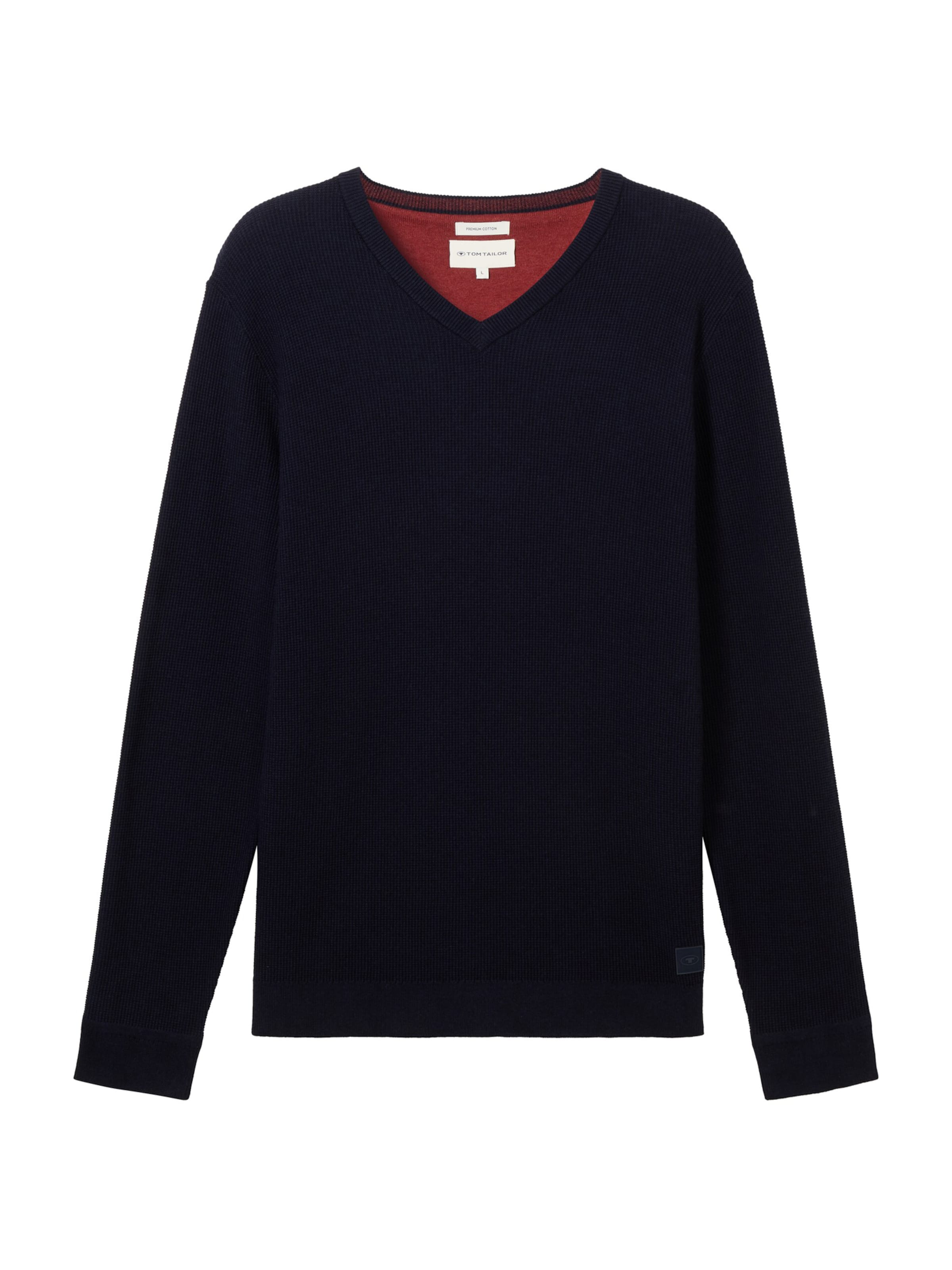 TOM TAILOR Sweater in Blue: front