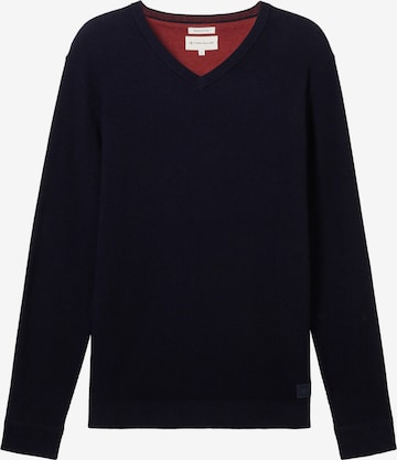 TOM TAILOR Sweater in Blue: front