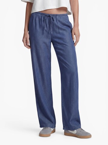 Loosefit Pantalon 'ONLCHARIS' ONLY en bleu : devant