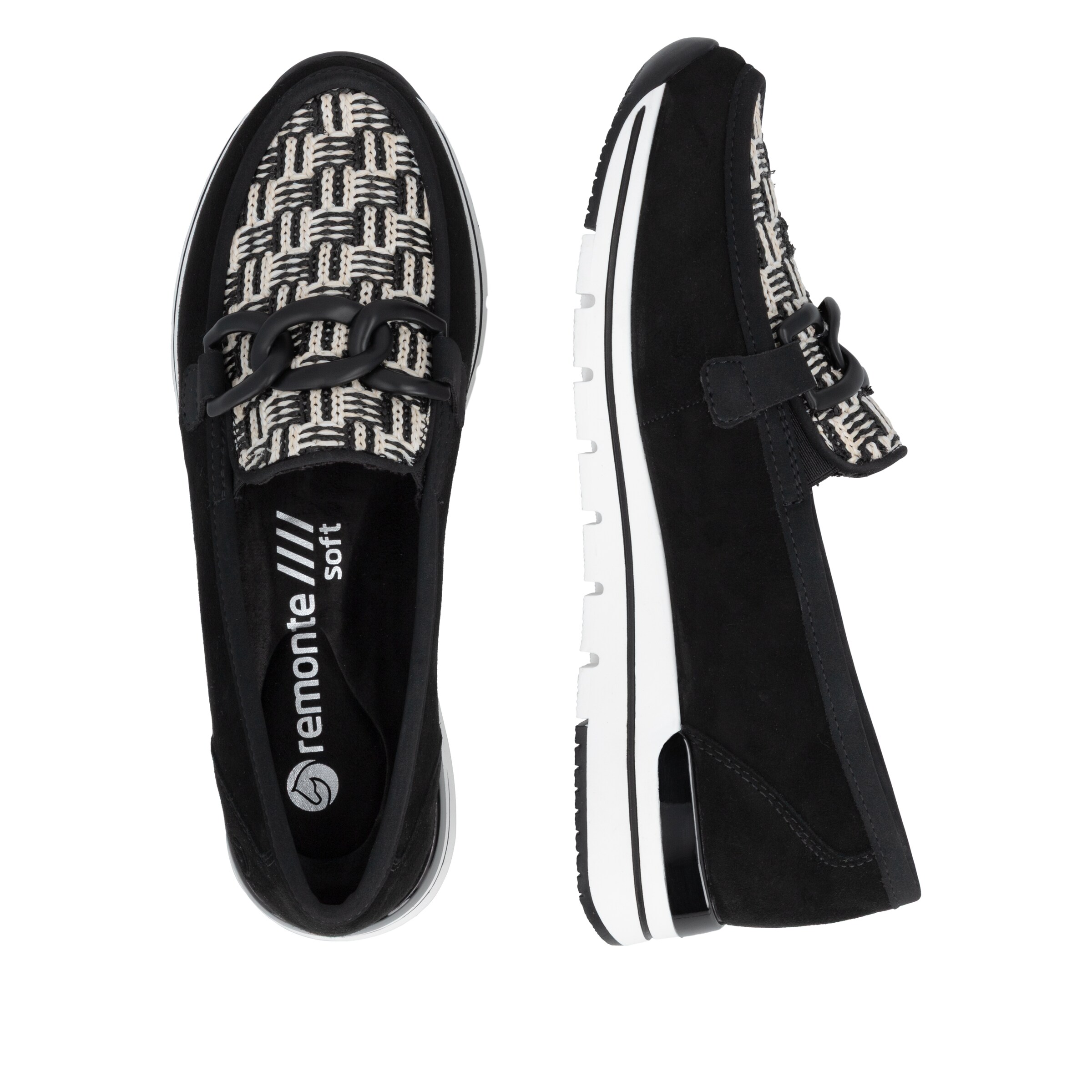 Chaussure basse REMONTE en noir