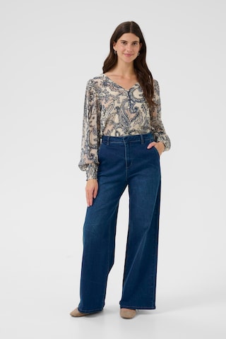 Cream Wide Leg Jeans 'CRVisti' i blå