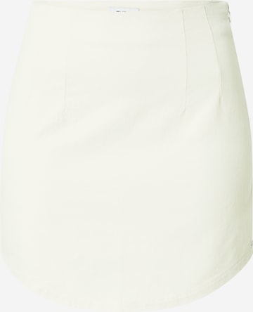 RVCA Skirt in Beige: front