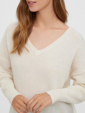 VERO MODA Sweater 'VIGGA' in White
