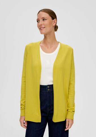 Ladies yellow shop cardigan