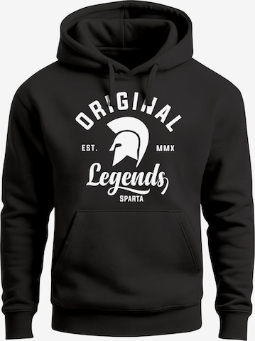 Neverless Sweatshirt 'Original' in Schwarz: Vorderseite