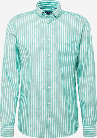 ETON Regular fit Риза в зелено: отпред